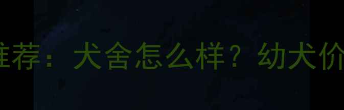 图片 ✨油色拉布拉多犬舍推荐：犬舍怎么样？幼犬价格、性格特点全！🐾1