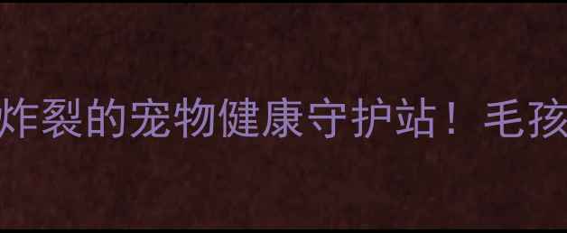 图片 南京大厂爱康宠物医院｜口碑炸裂的宠物健康守护站！毛孩生病别慌！附全年护理攻略🐾