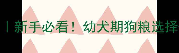 图片 博美幼犬2个月喂养全攻略｜新手必看！幼犬期狗粮选择+营养搭配+常见问题解答1