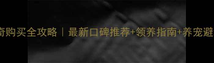 图片 合肥哈士奇购买全攻略｜最新口碑推荐+领养指南+养宠避坑清单🐾2
