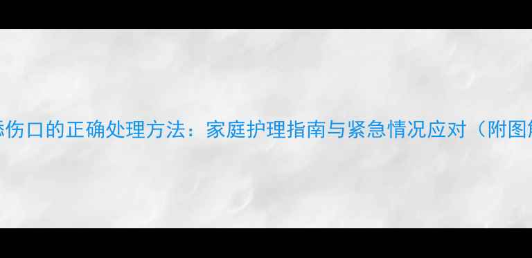 图片 宠物狗舔伤口的正确处理方法：家庭护理指南与紧急情况应对（附图解步骤）
