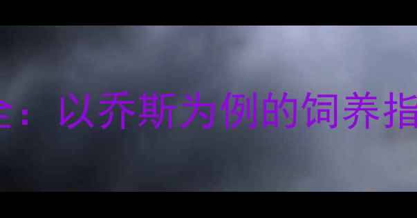 图片 拉布拉多犬种特性全：以乔斯为例的饲养指南与健康护理科普2