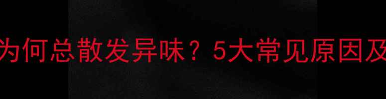 图片 拉布拉多身上为何总散发异味？5大常见原因及专业清洁指南