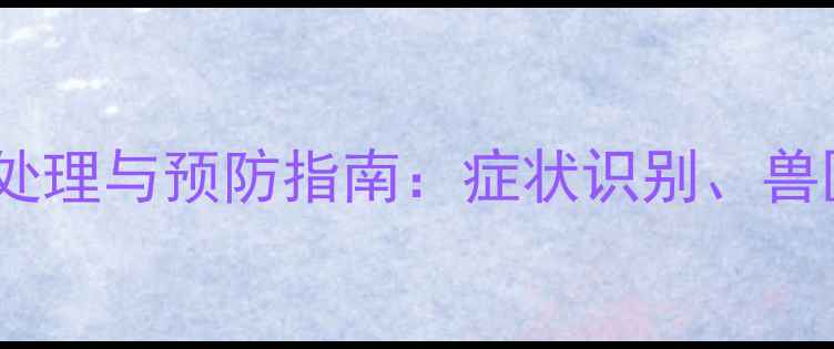 图片 母犬子宫蓄脓的紧急处理与预防指南：症状识别、兽医治疗与家庭护理全1