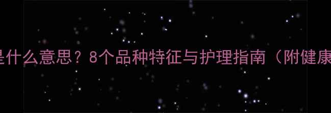 图片 狗狗尾巴有白毛是什么意思？8个品种特征与护理指南（附健康隐患自查清单）2