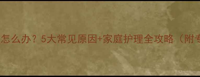 图片 狗狗身上有异味怎么办？5大常见原因+家庭护理全攻略（附专业解决方案）1