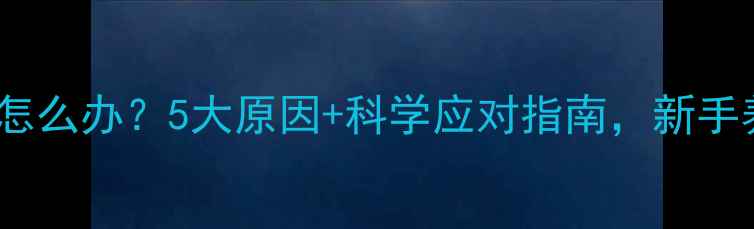 图片 猫咪总咬人怎么办？5大原因+科学应对指南，新手养猫必看！1