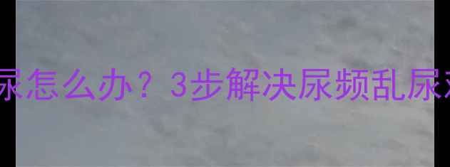 图片 猫咪绝育后乱尿尿怎么办？3步解决尿频乱尿难题+附护理指南
