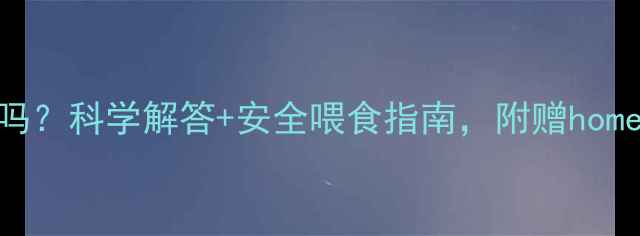 图片 猫咪能吃牛肉干吗？科学解答+安全喂食指南，附赠homemade牛肉干配方