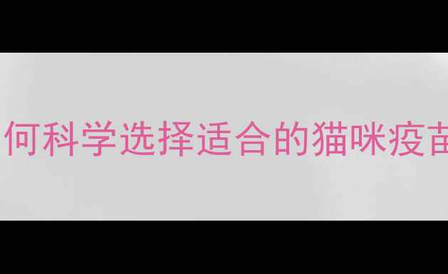 图片 猫疫苗品牌推荐TOP10：如何科学选择适合的猫咪疫苗？附疫苗种类及接种指南