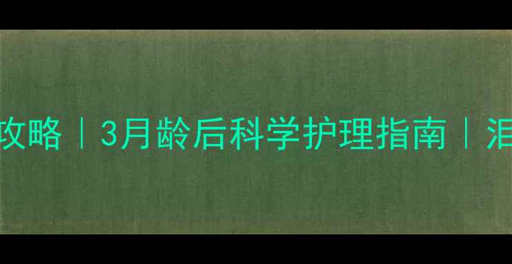 图片 罗威纳幼犬洗澡全攻略｜3月龄后科学护理指南｜泪痕敏感肌家长必看