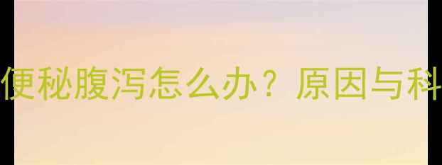 图片 边境牧羊犬便秘腹泻怎么办？原因与科学应对指南