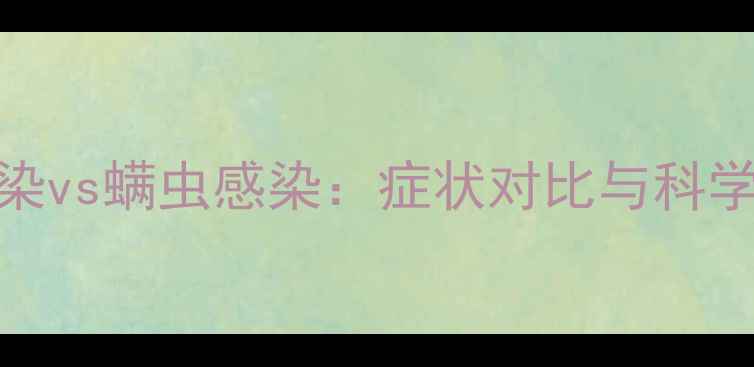 图片 边牧真菌感染vs螨虫感染：症状对比与科学诊断方法全