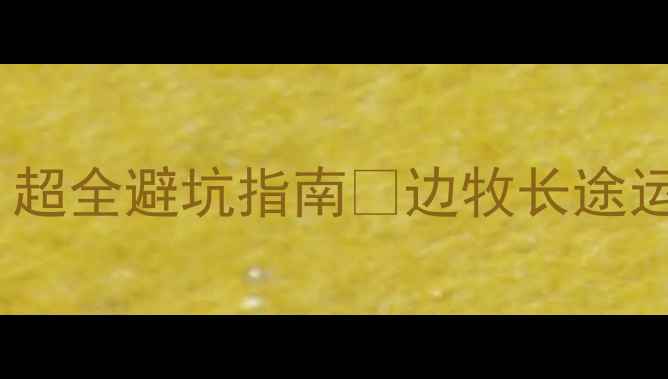 图片 边牧跨省搬家全攻略｜超全避坑指南✅边牧长途运输注意事项+应急清单