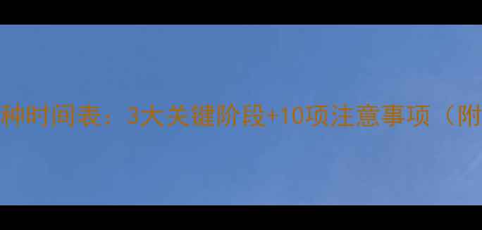 图片 金毛幼犬疫苗接种时间表：3大关键阶段+10项注意事项（附常见问题解答）
