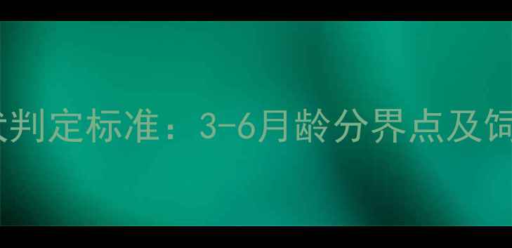 图片 银狐犬成犬判定标准：3-6月龄分界点及饲养要点全1