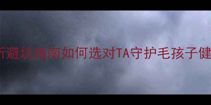 图片 🐾宠物医院VS宠物诊所避坑指南如何选对TA守护毛孩子健康？超全攻略收好！1