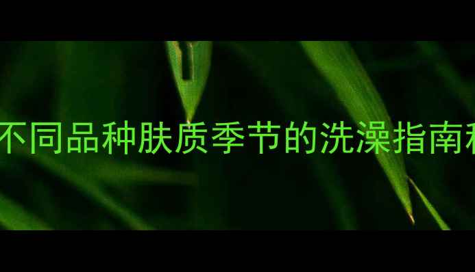 图片 🐾狗狗洗澡频率全攻略｜不同品种肤质季节的洗澡指南科学洗澡让毛孩更健康！2