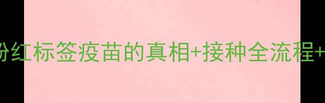 图片 🐾狗狗狂犬疫苗必看指南！粉红标签疫苗的真相+接种全流程+注意事项（附疫苗对比图）2