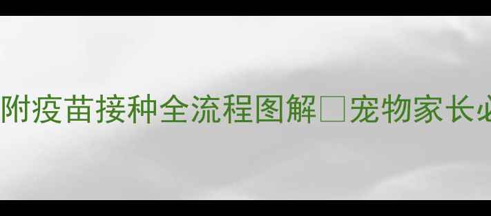 图片 🐾狗狗疫苗本真实记录｜附疫苗接种全流程图解✨宠物家长必看！⚠️错过必看！🐶2