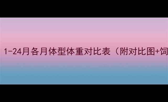 图片 🐾萨摩耶成长全记录！1-24月各月体型体重对比表（附对比图+饲养指南）｜新手必看2