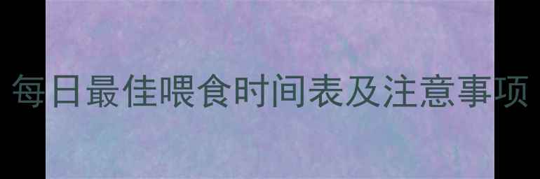 图片 🐾金毛犬科学喂养指南：每日最佳喂食时间表及注意事项（附成长阶段喂食方案）