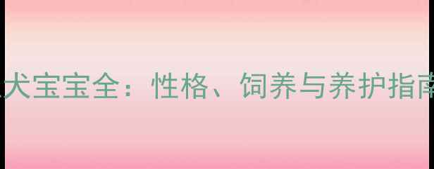图片 📌罗威纳金毛混血犬宝宝全：性格、饲养与养护指南（附避坑清单）1