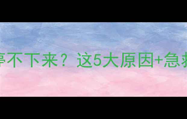 图片 🔥狗狗伸舌头停不下来？这5大原因+急救指南请收好！